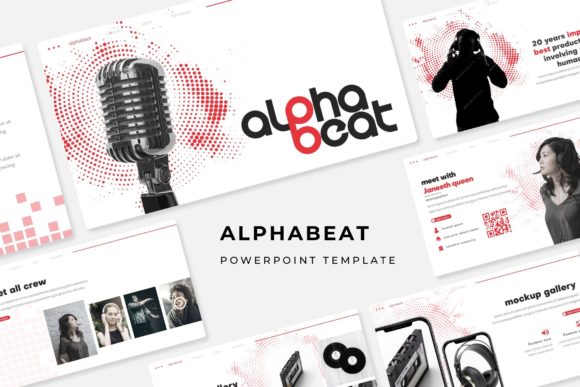 Alphabeat Power Point Template: Dynamic Slide Decks