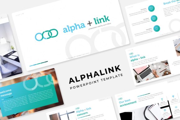 Alphalink Power Point Template: Professional Design for Modern Presentations
