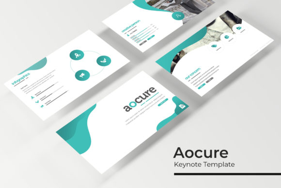 Aocure Keynote Template: A Premier Design Asset for Modern Presentations