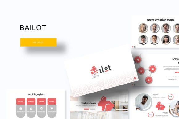 Bailot Google Slide Template: A Versatile Design Asset