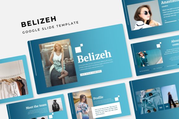 Belizeh Google Slide Template: A Flexible Design Asset