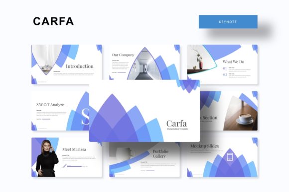 Carfa Keynote Template: A Premium Design Solution
