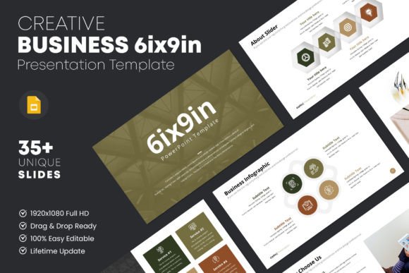 Google Slides Template: Modern & Corporate Presentation Design