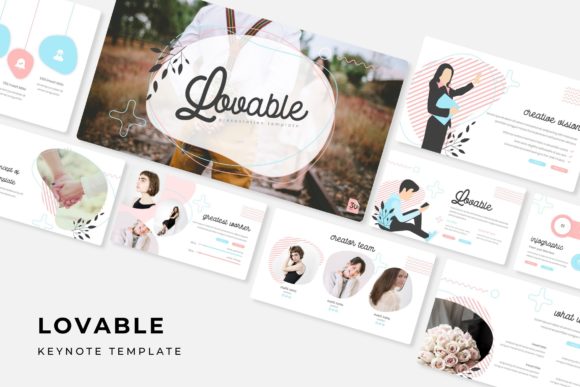 Lovable Keynote Template: 150+ Slides for Polished Presentations
