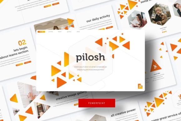 Pilosh Power Point Template: A Modern Design Solution