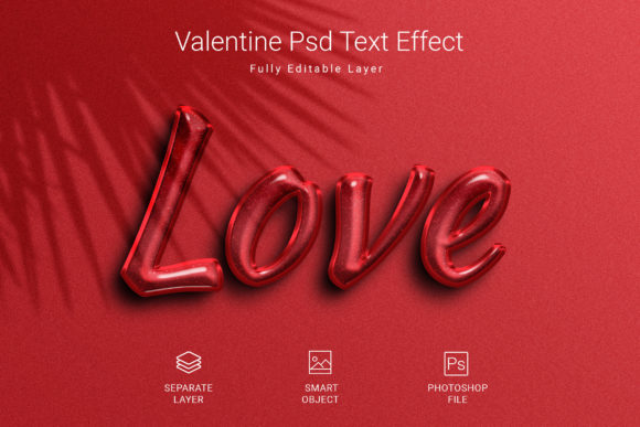 Valentine Text Styles Effect Mockup: A Premium Design Asset